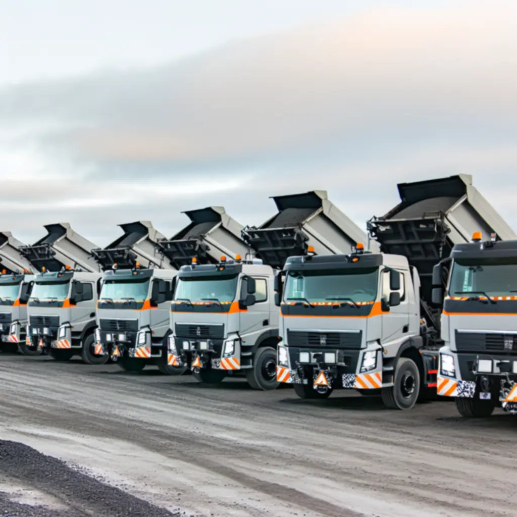 Specjalistyczne ciężarówki transportowe z termoizolowanymi skrzyniami